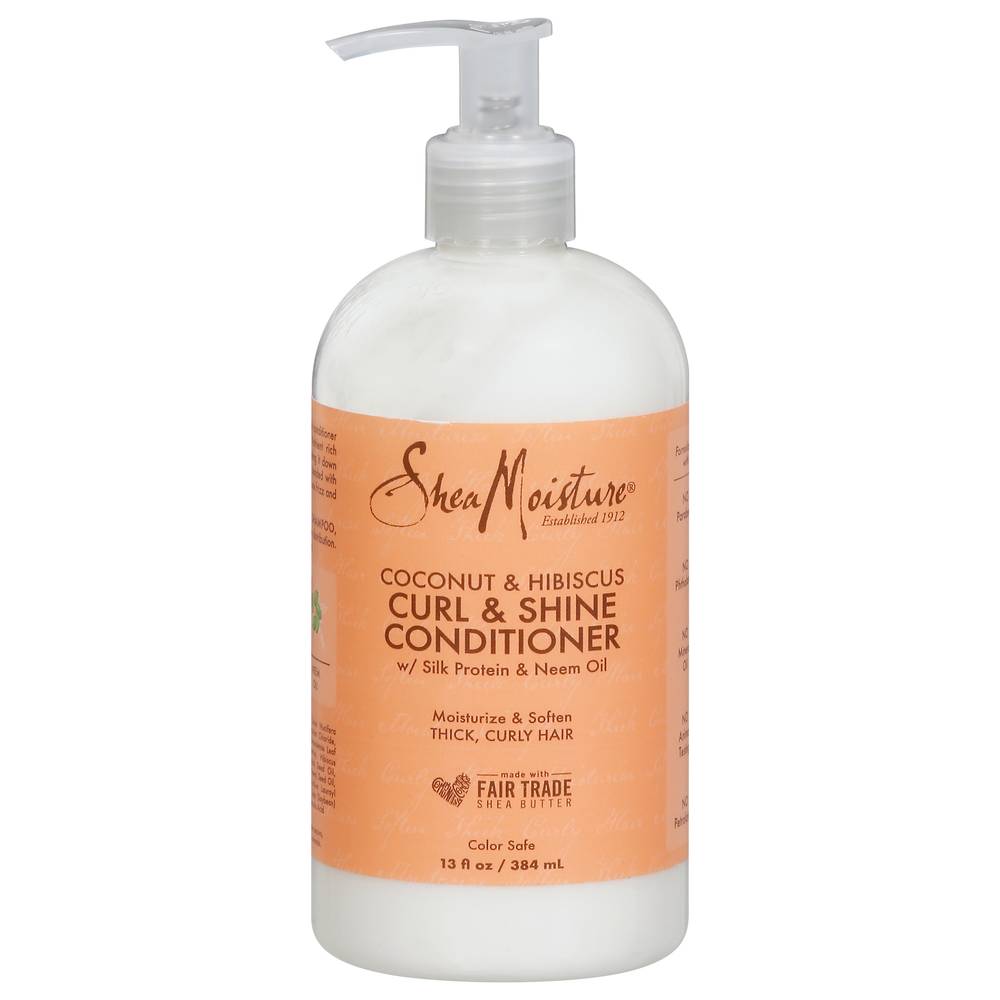 Shea Moisture Coconut & Hibiscus Curl & Shine Conditioner