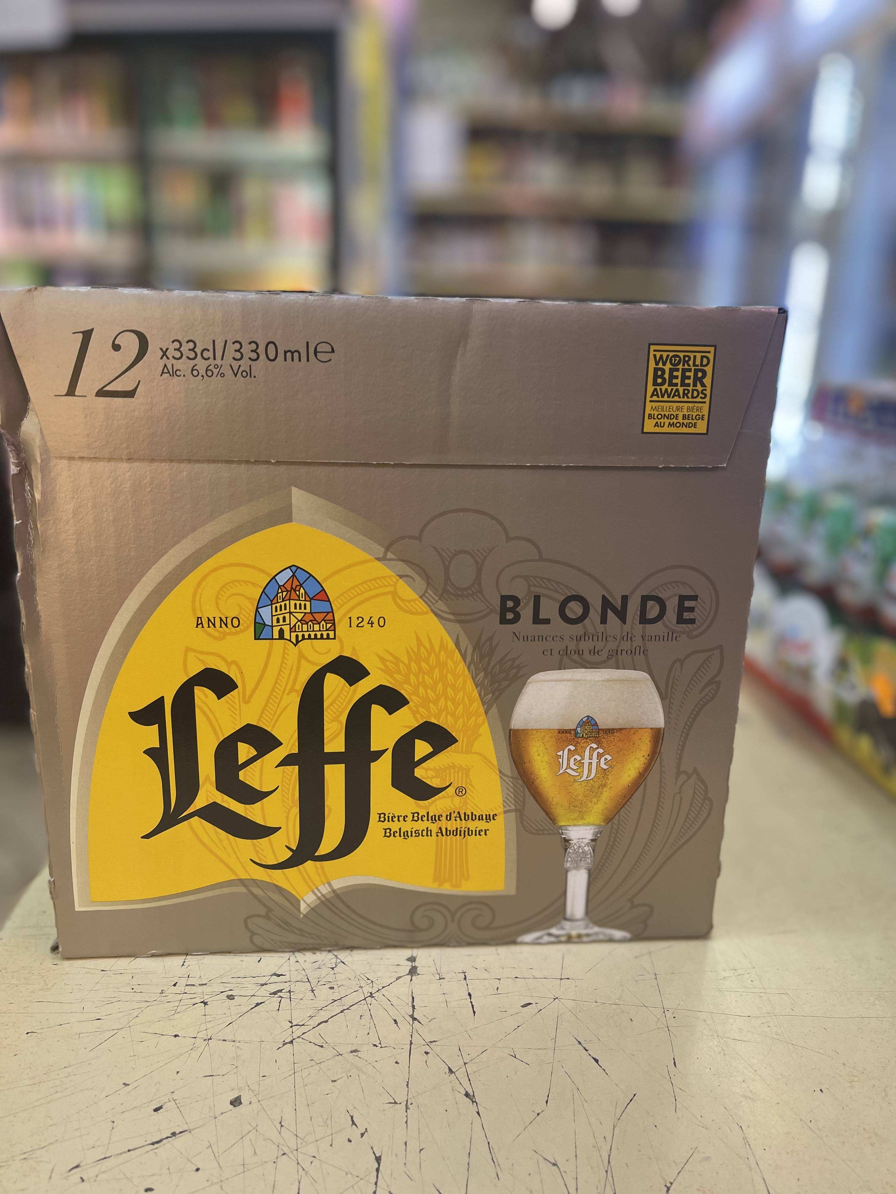 leffe blonde 12X33CL