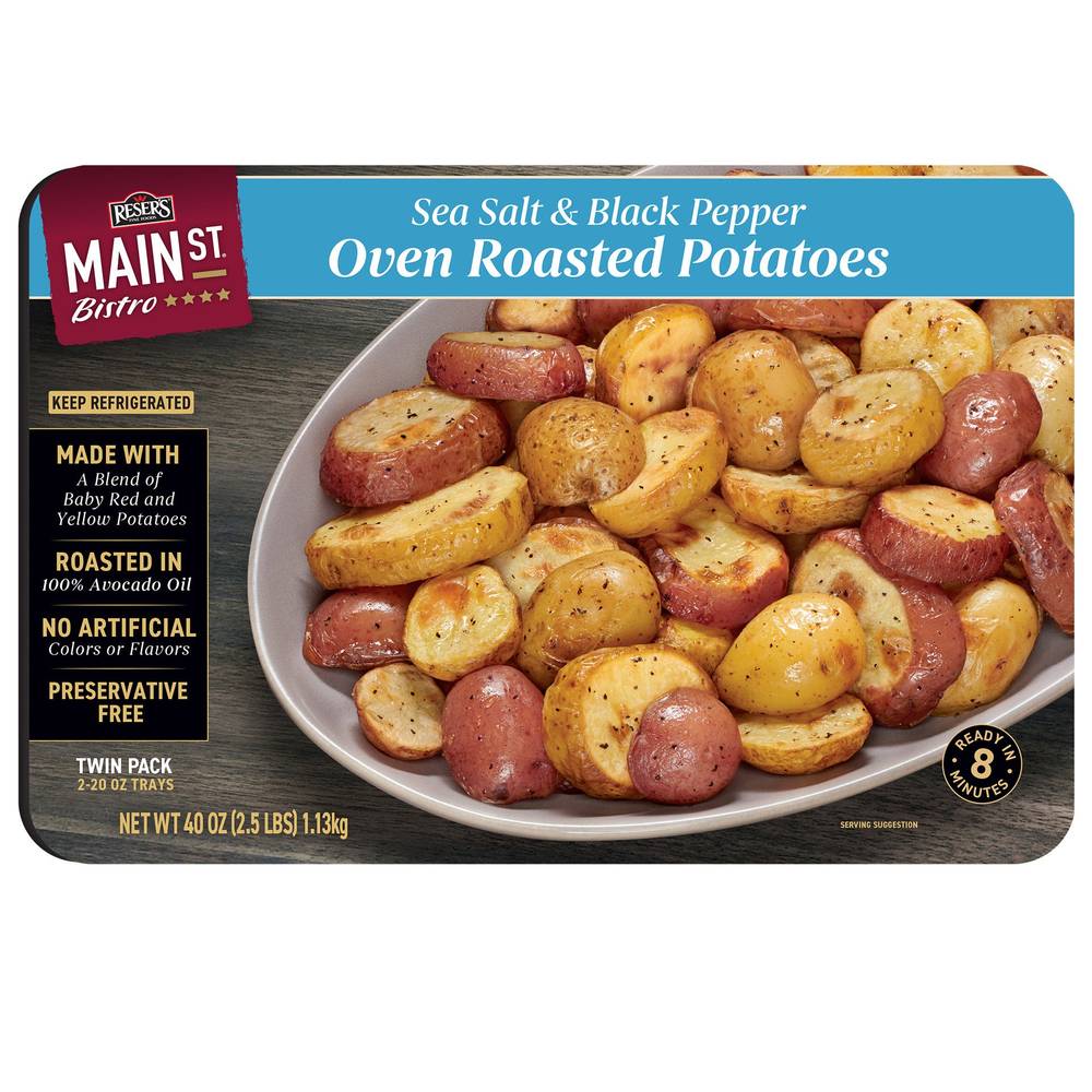 Reser's Fine Foods Sea Salt & Black Pepper Oven Roasted Potatoes (2 ct, 20 oz)