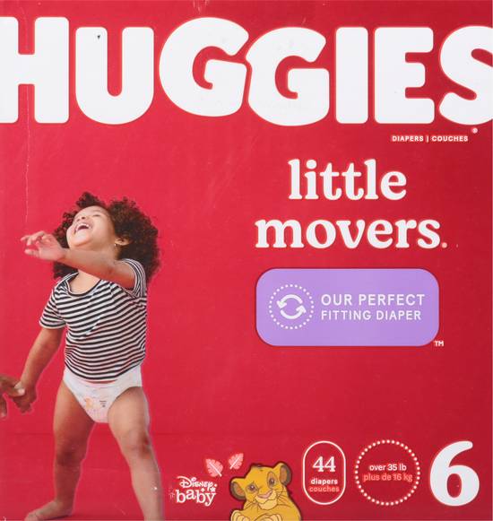 Huggies Little Movers Over 35 lb Little Movers Baby Diapers