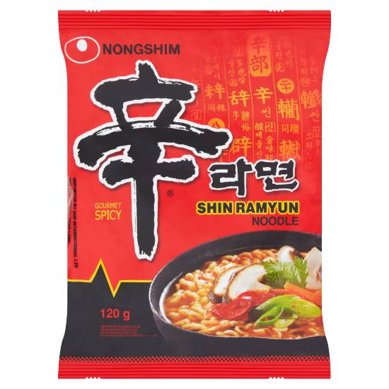 Nong Shim Shin Ramyun Packet Noodles 120g