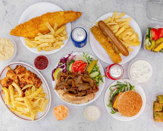 MUNGO KEBAB FISH AND CHIPS