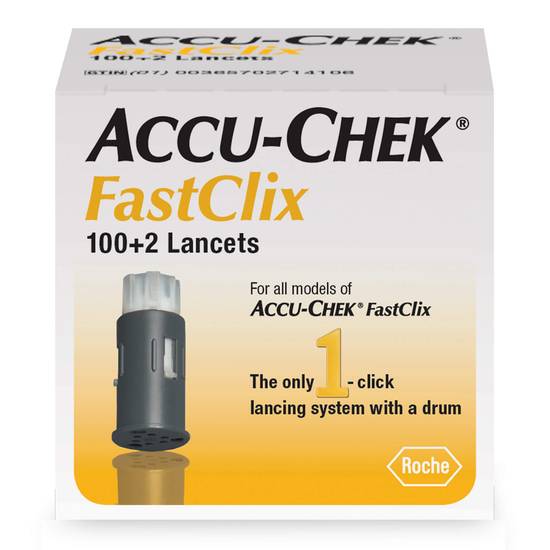 Accu-Chek Fastclix Lancets (102 ct)