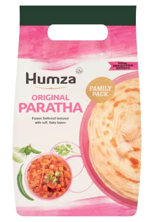 Humza Original Flatbread Paratha Family pack (20 pack)
