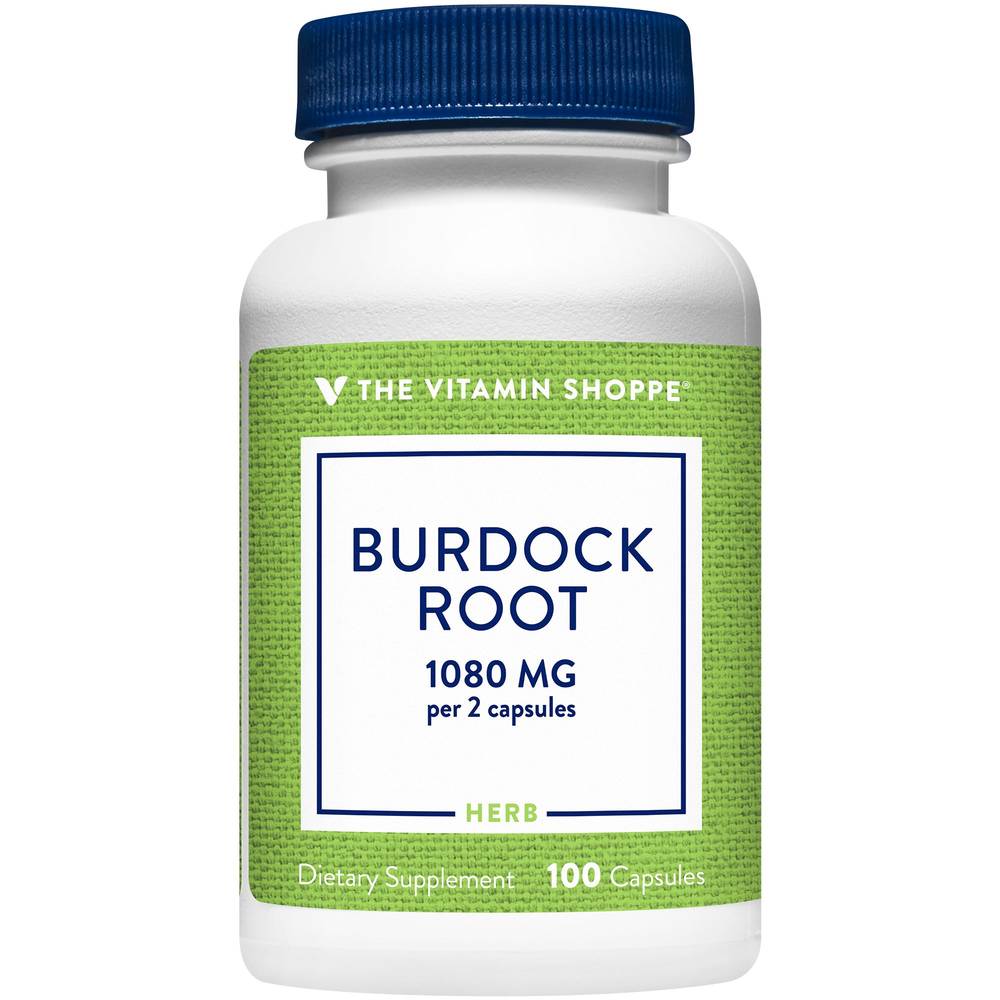 The Vitamin Shoppe Burdock Root 1080 mg