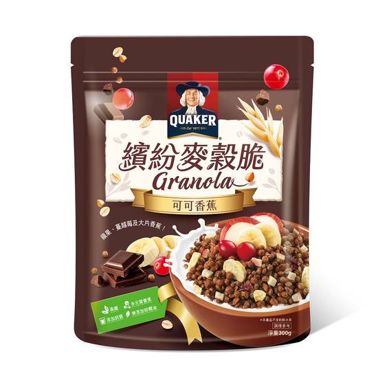 桂格繽紛麥穀脆 可可香蕉300g <300g克 x 1 x 1Bag袋> @14#4710043047080