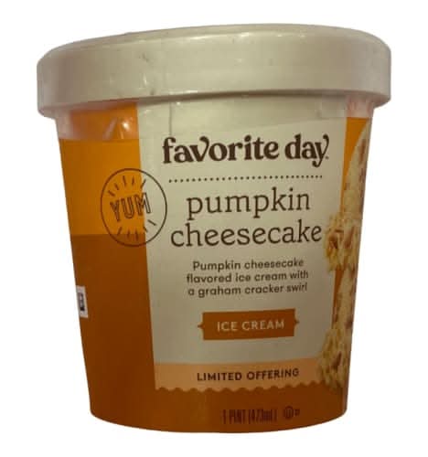 Favorite Day Cheesecake Iceream, Pumpkin (16 oz)