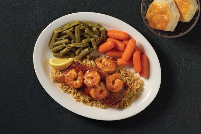 Smoky Southern Salmon & Shrimp Combo