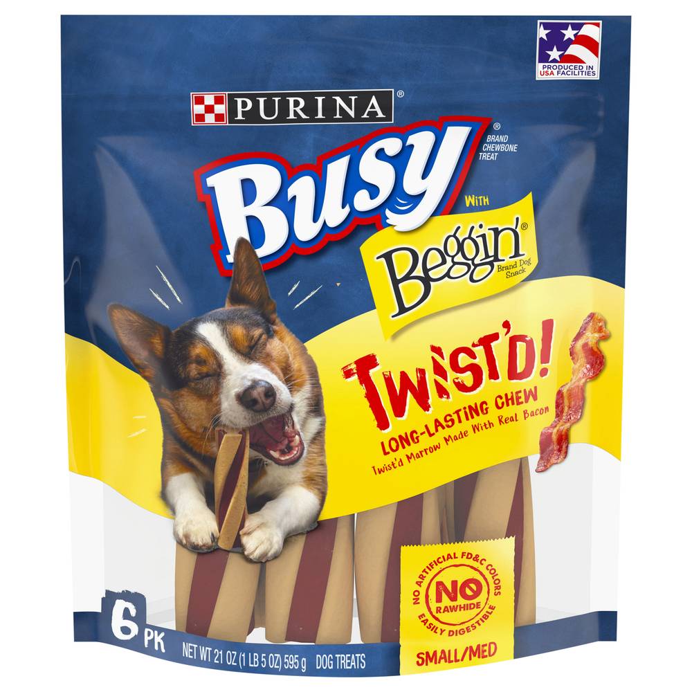 Busy Purina Beggin Twist'd Dog Treats (1.31 lbs)