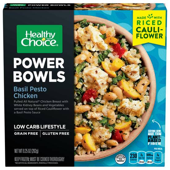 Healthy Choice Basil Pesto Chicken Power Bowls