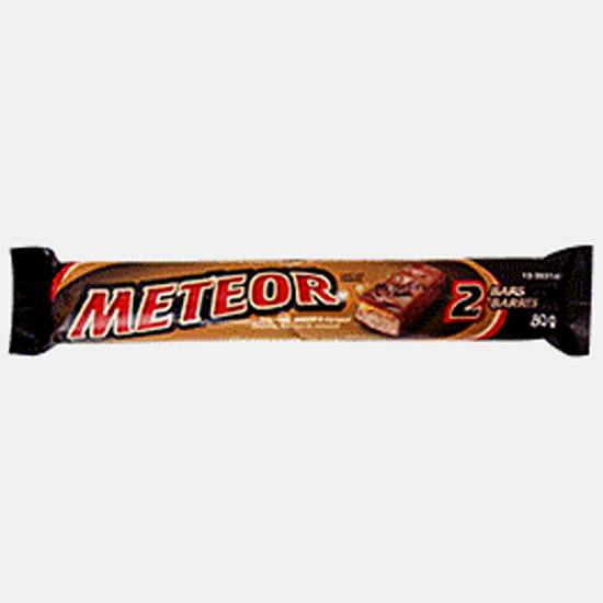 Meteor Meteor Chocolate Bars, 2 Pack (80g/72g(n))