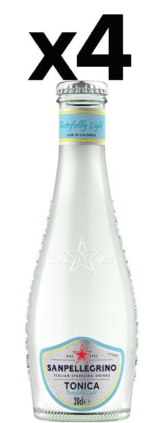 SanPellegrino Tonica Light 4x200ml Bottles