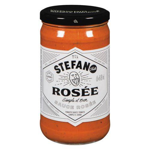 Stefano faita sauce rosée à la crème (648 ml) - rosee tomato sauce (648 ml)