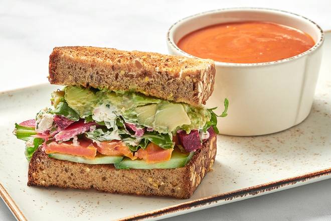 2 for You: 1/2 Sandwich and Soup