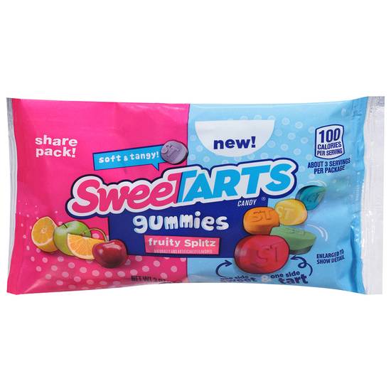 Sweetarts Gummy Fruity Splitz Assorted