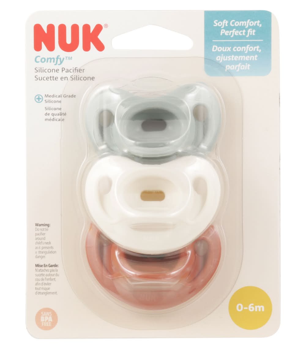 NUK Comfy 0-6 Months Silicone Pacifier