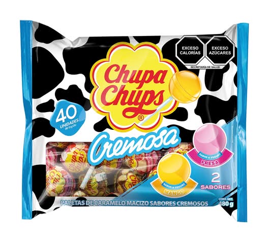 Chupa Chups · Paleta cremosa yogurt (480 g)