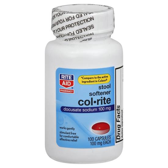 Rite Aid Pharmacy Col-Rite (100 ct)