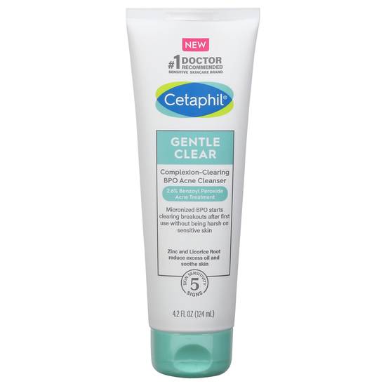 Cetaphil Gentle Clear Complexion-Clearing Acne Cleanser