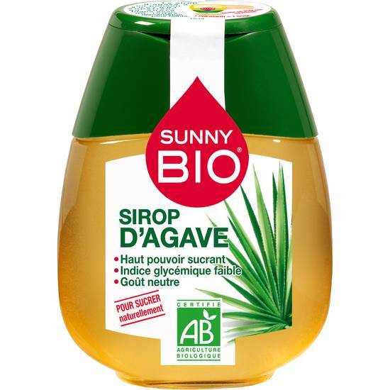 Sirop d'agave - sunny bio - 250g