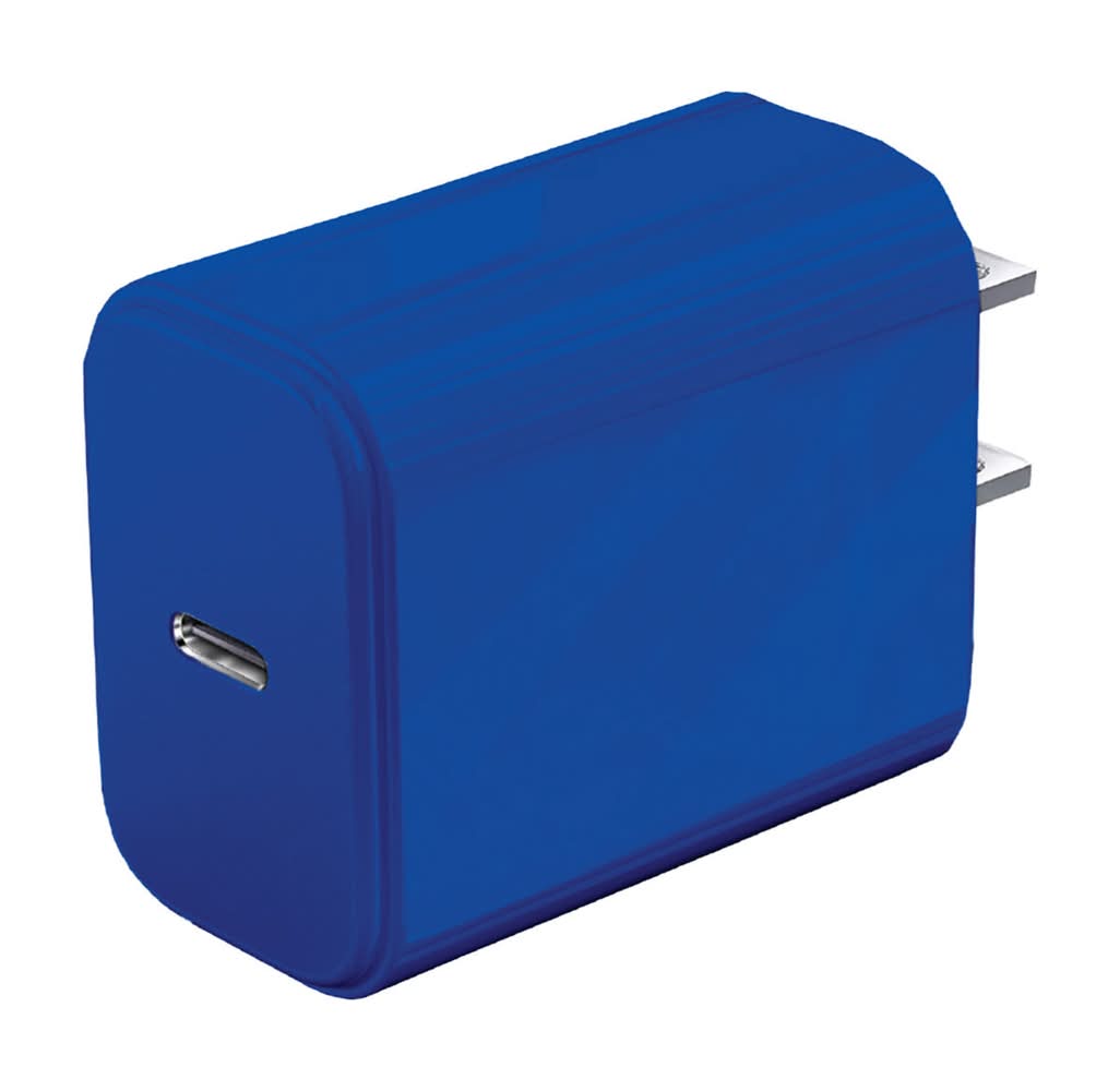 Wireless Gear Usb-C Wall Charger, Blue