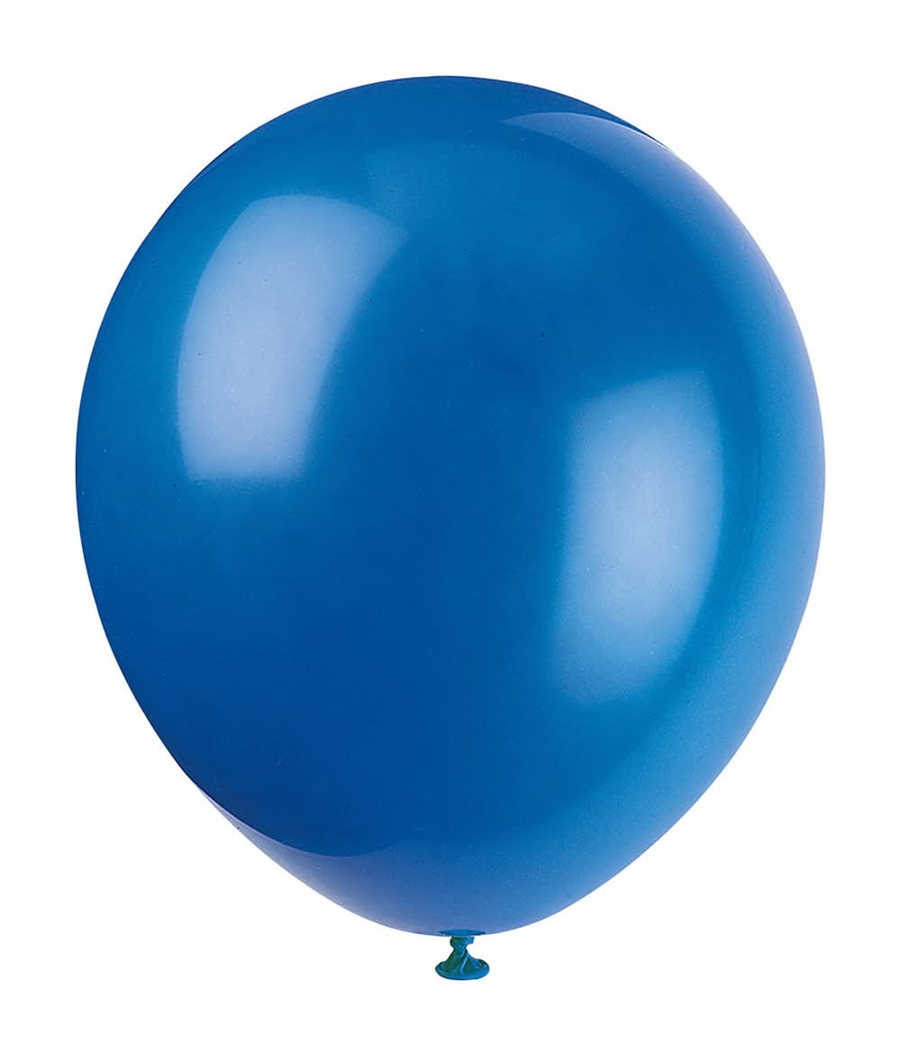 321 Party! 9" Latex Royal Blue Balloons 20 Ct