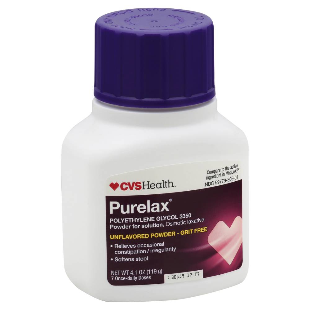 CVS Pharmacy Purelax Unflavored Powder (8.3 oz)