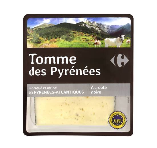 Carrefour - Fromage tomme des pyrénées à croûte noir (8 pièces)