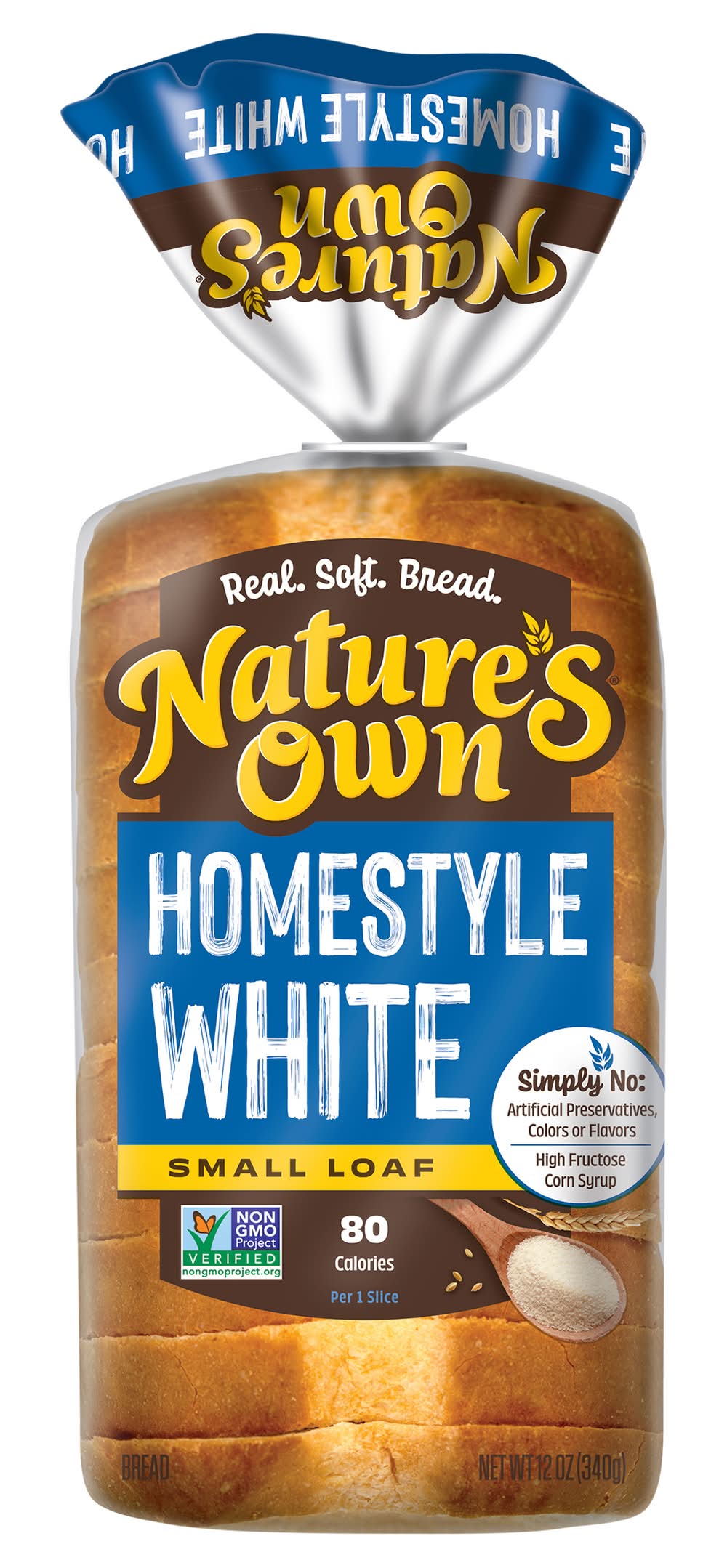 Nature's Own Homestyle White Bread Small Loaf (12 oz)
