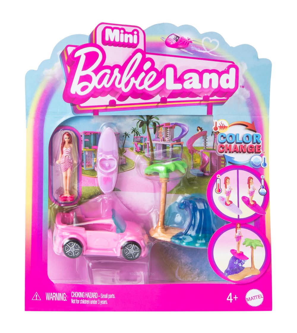 Mini Barbie Land™ Toy Set Beach Car