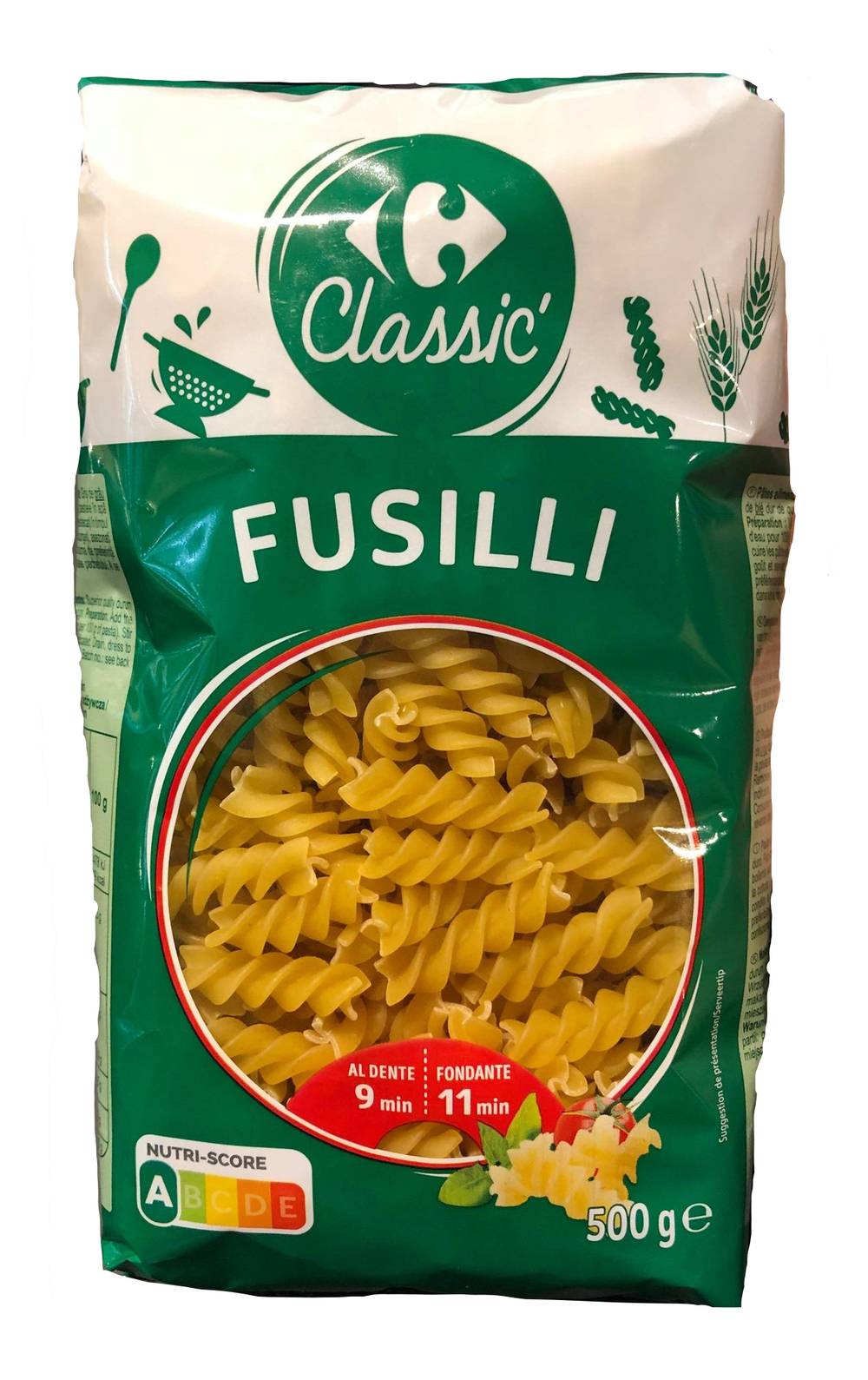 Carrefour Classic' - Pâtes fusilli (500g)