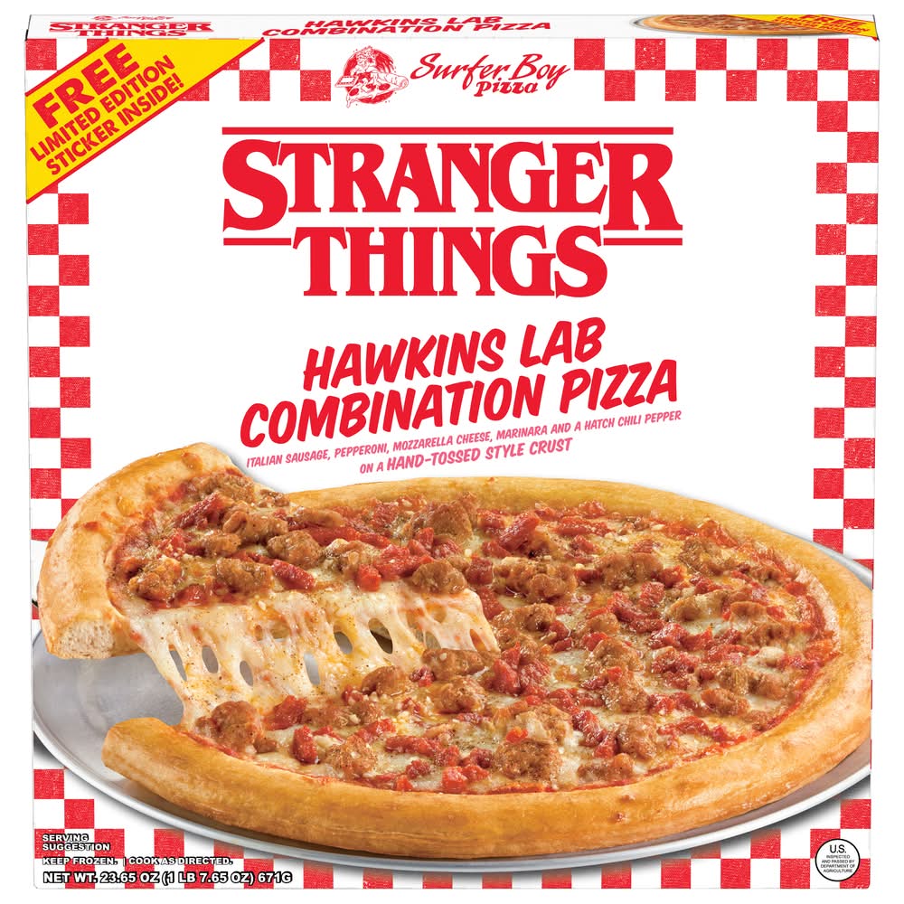 Stranger Things Combo Pizza