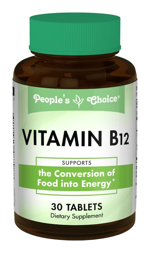 People's Choice Vitamin B12 Tablets 50 Mcg (30 ct)