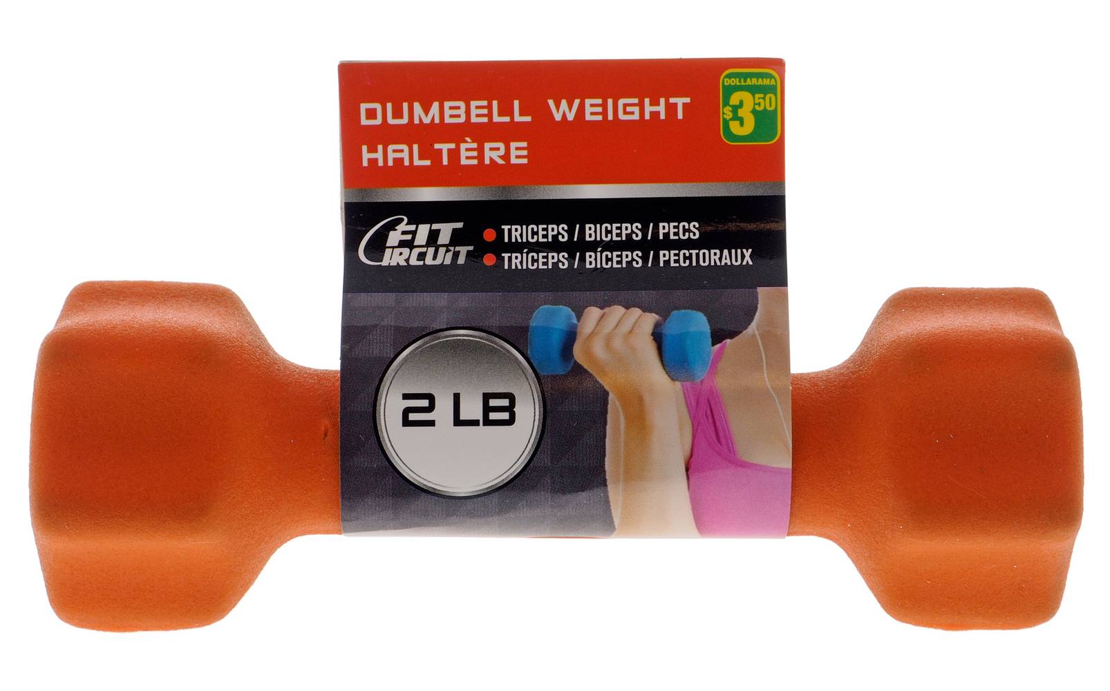 Rubberized Dumbbell Weight, Blue