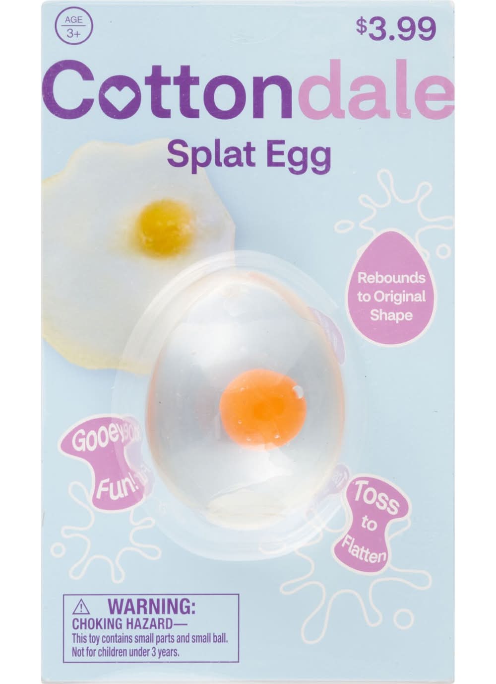 Cottondale Splat Egg Y3+