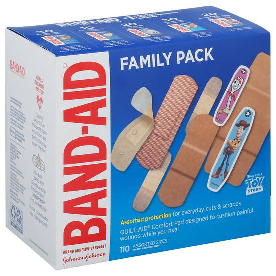 Band-Aid Toy Story Assorted Protection & Sizes Bandages (110 ct)