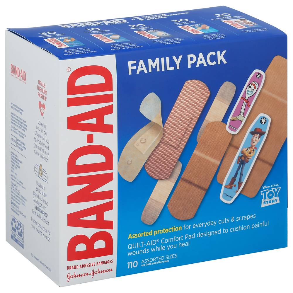 Band-Aid Toy Story Assorted Protection & Sizes Bandages (4.8 oz)