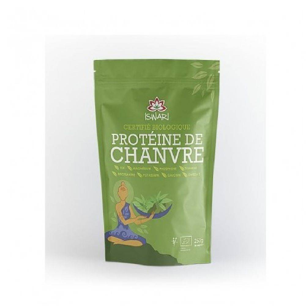 Iswari - Protéine de chanvre bio (250 g)