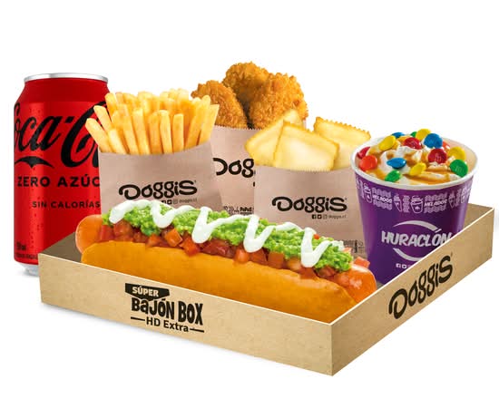 Super Bajón Box Hot Dog