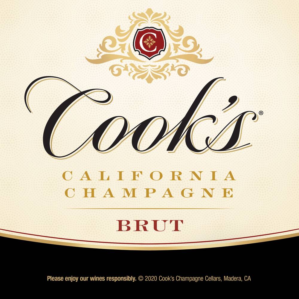 Cook's California Champagne Brut Wine (1.5 L)