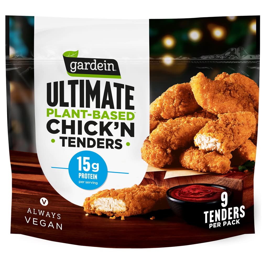 Gardein Ultimate Plant-Based Chick'n Tenders (15 oz, 9 ct)