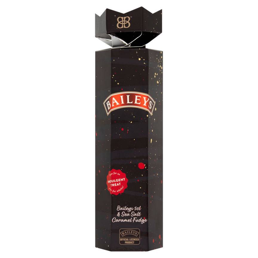 Baileys 5cl & Sea Salt Caramel Fudge