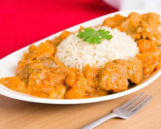 Plat agneau vindaloo