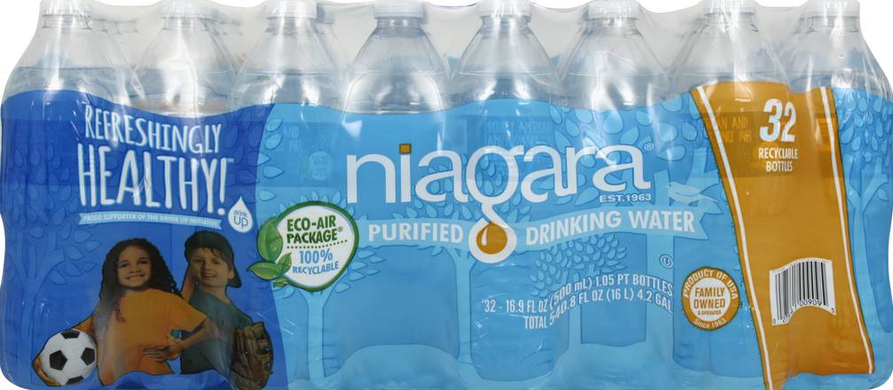 Niagara Purified Drinking Water (32 x 16.9 fl oz)