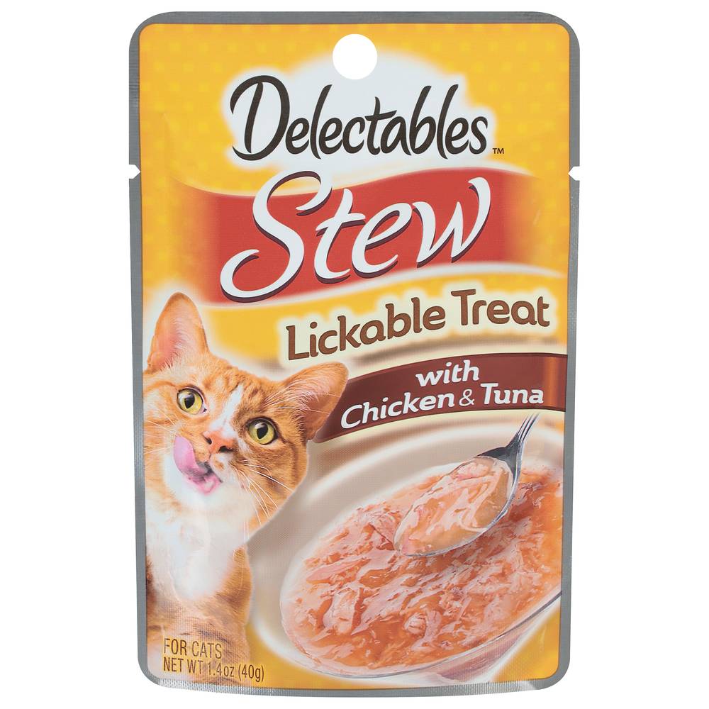 Delectables Chicken & Tuna Stew Lickable Treat (1.4 oz)