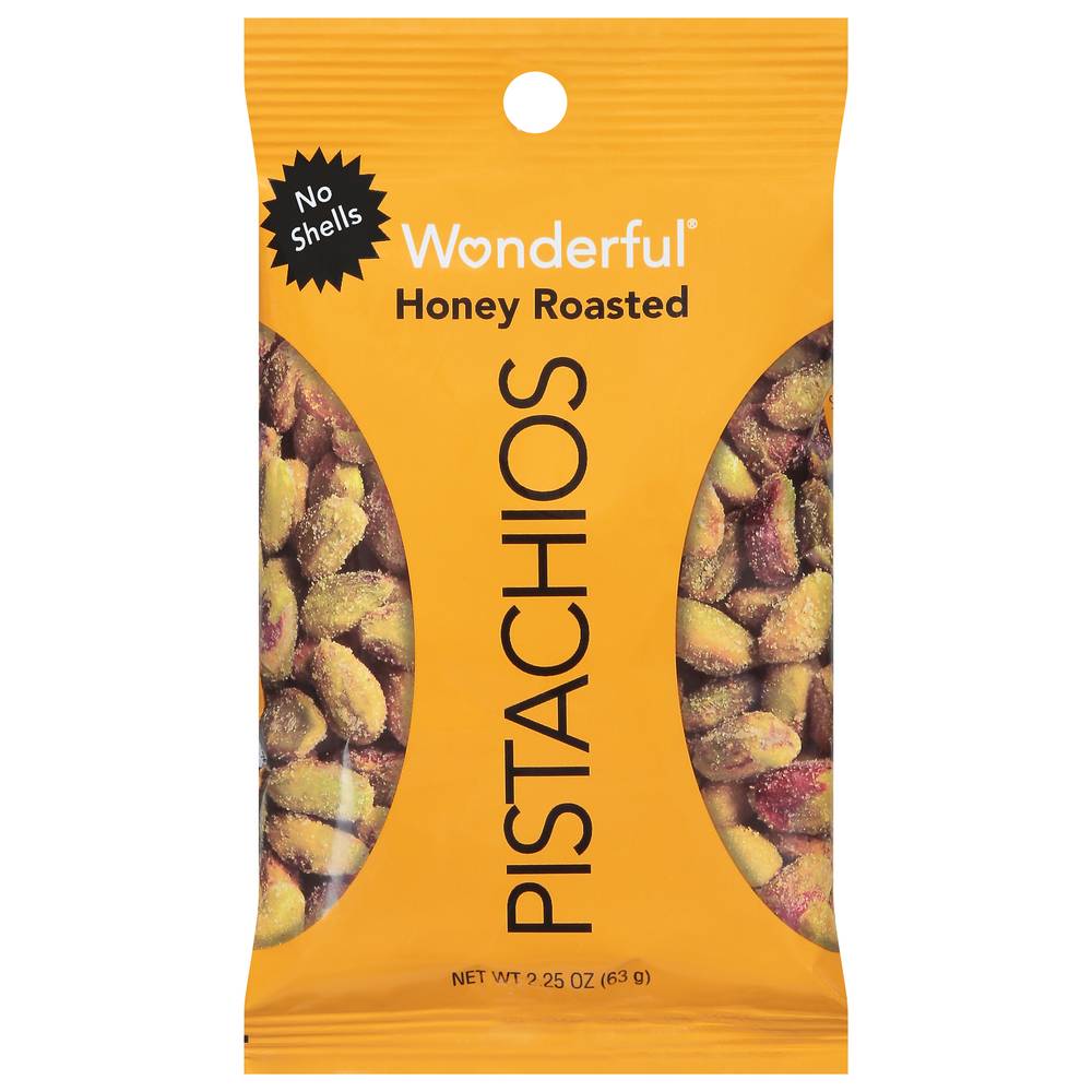 Wonderful Pistachios (honey-roasted)