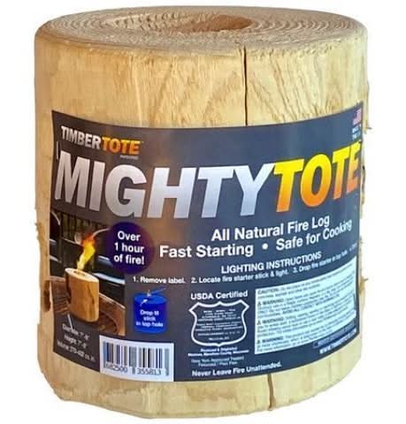 TimberTote Might Tote Fire Log Unit