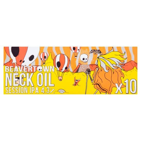 Beavertown Brewery Neck Oil Session Ipa Beer (10 pack, 330 ml)