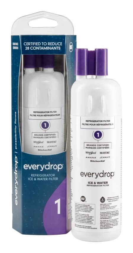 everydrop Push-in Refrigerator Water Filter Filter 1