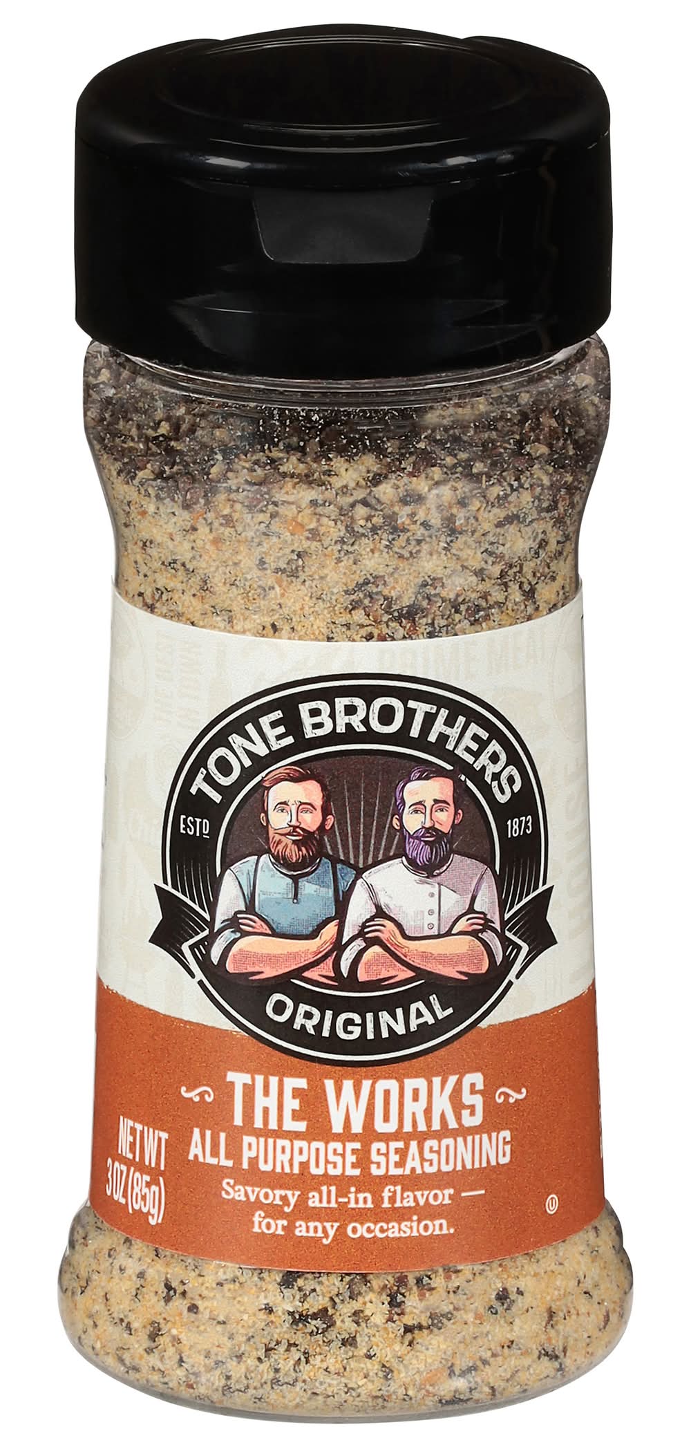 Tone Brothers The Works All Purpose Seasoning, The Works (3 oz)